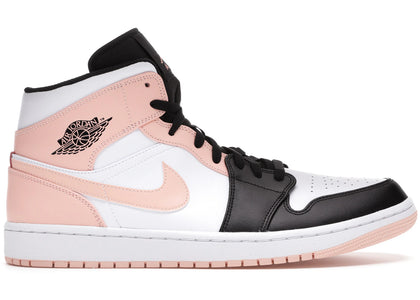 Jordan 1 Mid Arctic Orange Black Toe - authentic Jordan sneakers