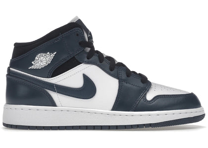 Jordan 1 Mid Armory Navy (GS) % sneakers - authentic Jordan shoes