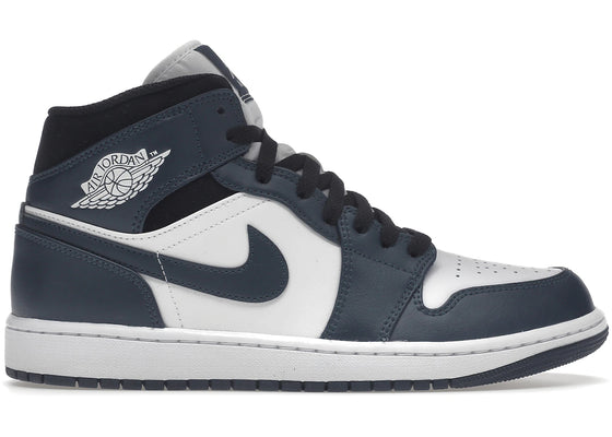 Jordan 1 Mid Armory Navy sneakers - authentic Jordan shoes