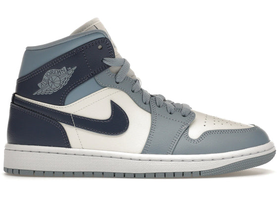 Jordan 1 Mid Diffused Blue (Women's) sneakers - authentic Jordan shoes