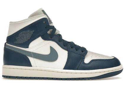 Jordan 1 Mid French Blue (Women's) - authentic Jordan sneakers