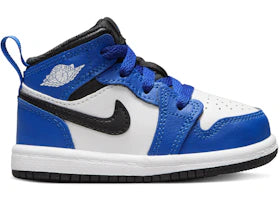 Jordan 1 Mid Game Royal White Black (TD) - authentic Jordan sneakers