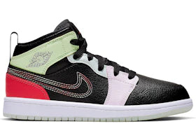 Jordan 1 Mid Glow-In-The-Dark (PS) - authentic Jordan sneakers