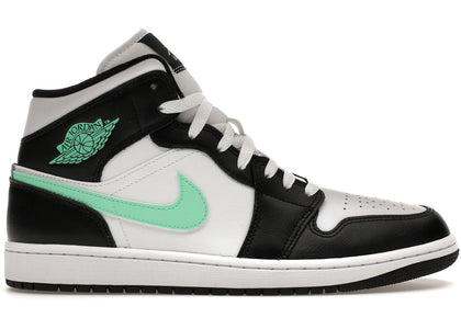 Jordan 1 Mid Green Glow - authentic Jordan sneakers