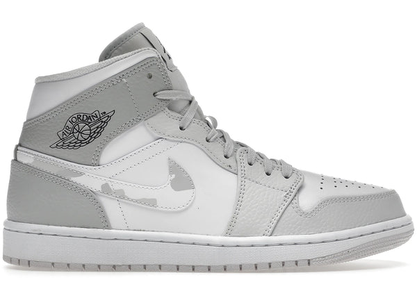 Jordan 1 Mid Grey Camo sneakers - authentic Jordan shoes