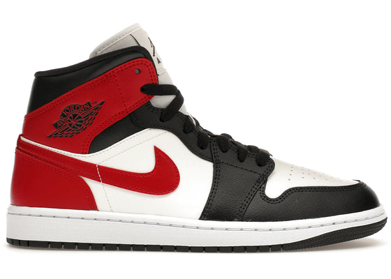 Jordan 1 Mid Gym Red Off Noir (Women's) sneakers - authentic Jordan shoes