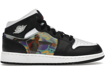 Jordan 1 Mid Hologram (GS) - authentic Jordan sneakers