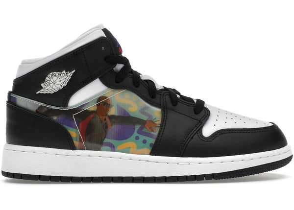 Jordan 1 Mid Hologram (GS) sneakers - authentic Jordan shoes