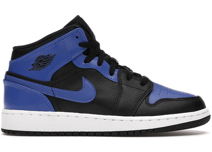 Jordan 1 Mid Hyper Royal (GS) - authentic Jordan sneakers