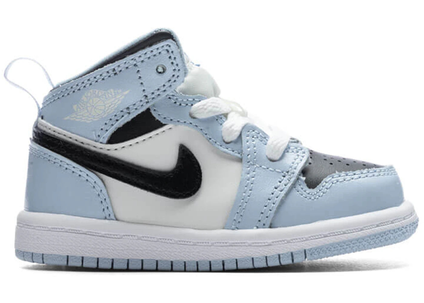 Jordan 1 Mid Ice Blue (2022) (TD) - vue 360