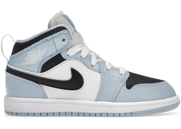 Jordan 1 Mid Ice Blue (2022) (PS) sneakers - authentic Jordan shoes
