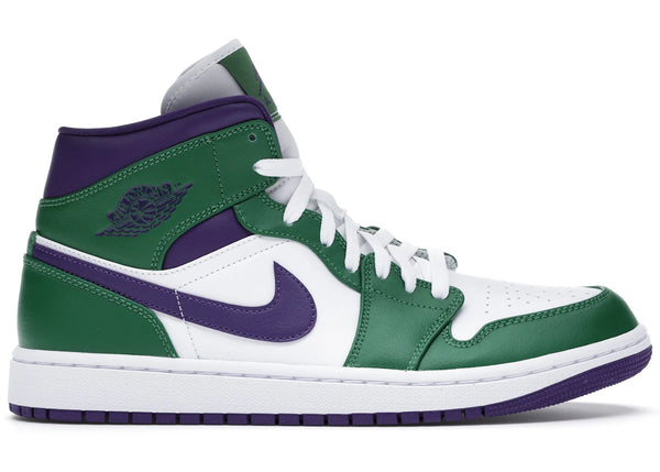 Jordan 1 Mid Incredible Hulk sneakers - authentic Jordan shoes