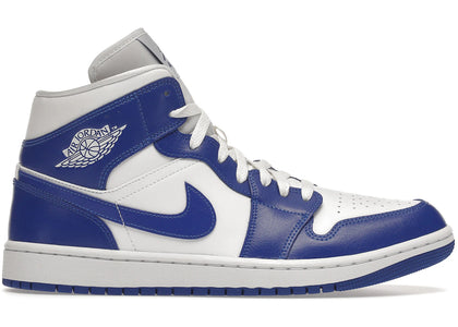 Jordan 1 Mid Kentucky Blue (Women's) - authentic Jordan sneakers