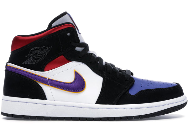 Jordan 1 Mid Lakers Top 3 sneakers - authentic Jordan shoes