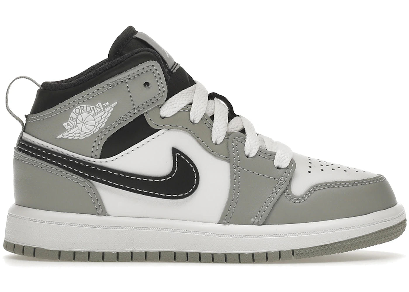 Jordan 1 Mid Light Smoke Grey (2022) (PS)