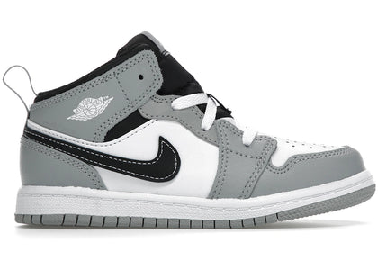 Jordan 1 Mid Light Smoke Grey (2022) (TD) - authentic Jordan sneakers