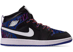 Jordan 1 Mid Multi-Color Tiger Stripe (PS)