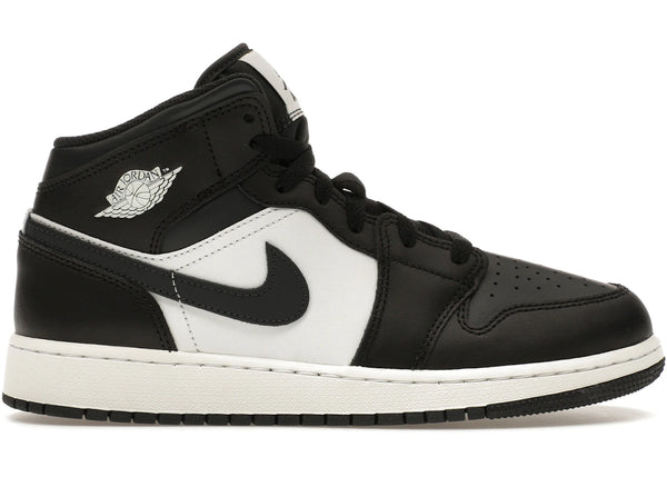 Jordan 1 Mid Off Noir Toe (GS) sneakers - authentic Jordan shoes