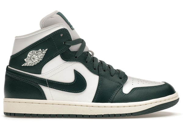 Jordan 1 Mid Oxidised Green (Women's) sneakers - authentic Jordan shoes