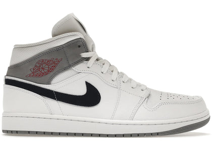 Jordan 1 Mid Paris White - authentic Jordan sneakers