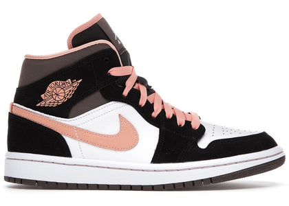 Jordan 1 Mid Peach Mocha (Women's) - authentic Jordan sneakers
