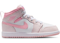 Jordan 1 Mid Pearl Pink White (PS)