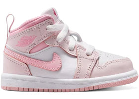 Jordan 1 Mid Pearl Pink White (TD) - vue 360
