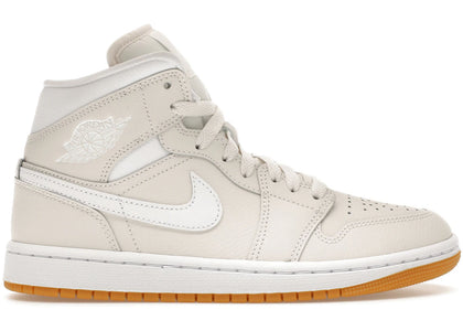 Jordan 1 Mid Phantom Gum (Women's) - authentic Jordan sneakers