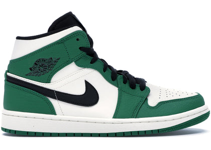 Jordan 1 Mid Pine Green - authentic Jordan sneakers