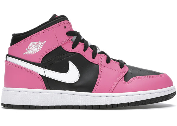 Jordan 1 Mid Pinksicle (GS) sneakers - authentic Jordan shoes