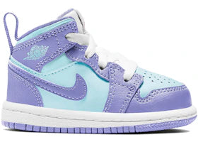 Jordan 1 Mid Purple Aqua (TD) - vue 360