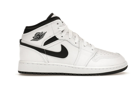 Jordan 1 Mid Reverse Panda (GS) sneakers - authentic Jordan shoes