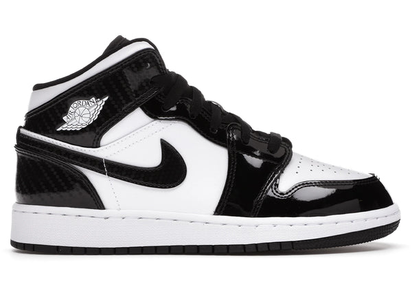 Jordan 1 Mid SE All-Star Carbon Fiber (2021) (GS) sneakers - authentic Jordan shoes