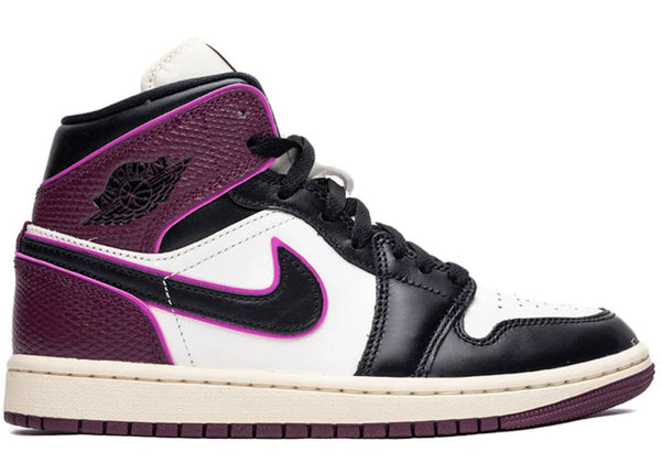 Jordan 1 Mid SE Bordeaux (Women's) sneakers - authentic Jordan shoes