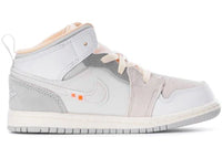 Jordan 1 Mid SE Craft Craft Inside Out White Grey (TD)