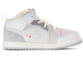 Jordan 1 Mid SE Craft Craft Inside Out White Grey (TD)