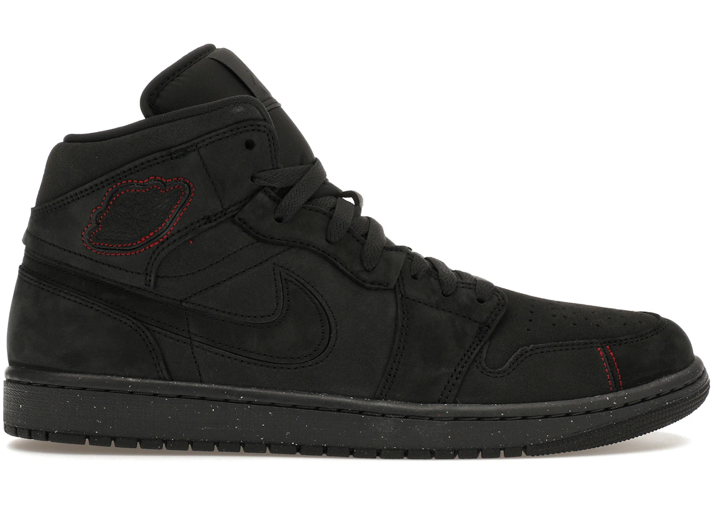 Jordan 1 Mid SE Craft Dark Smoke Red