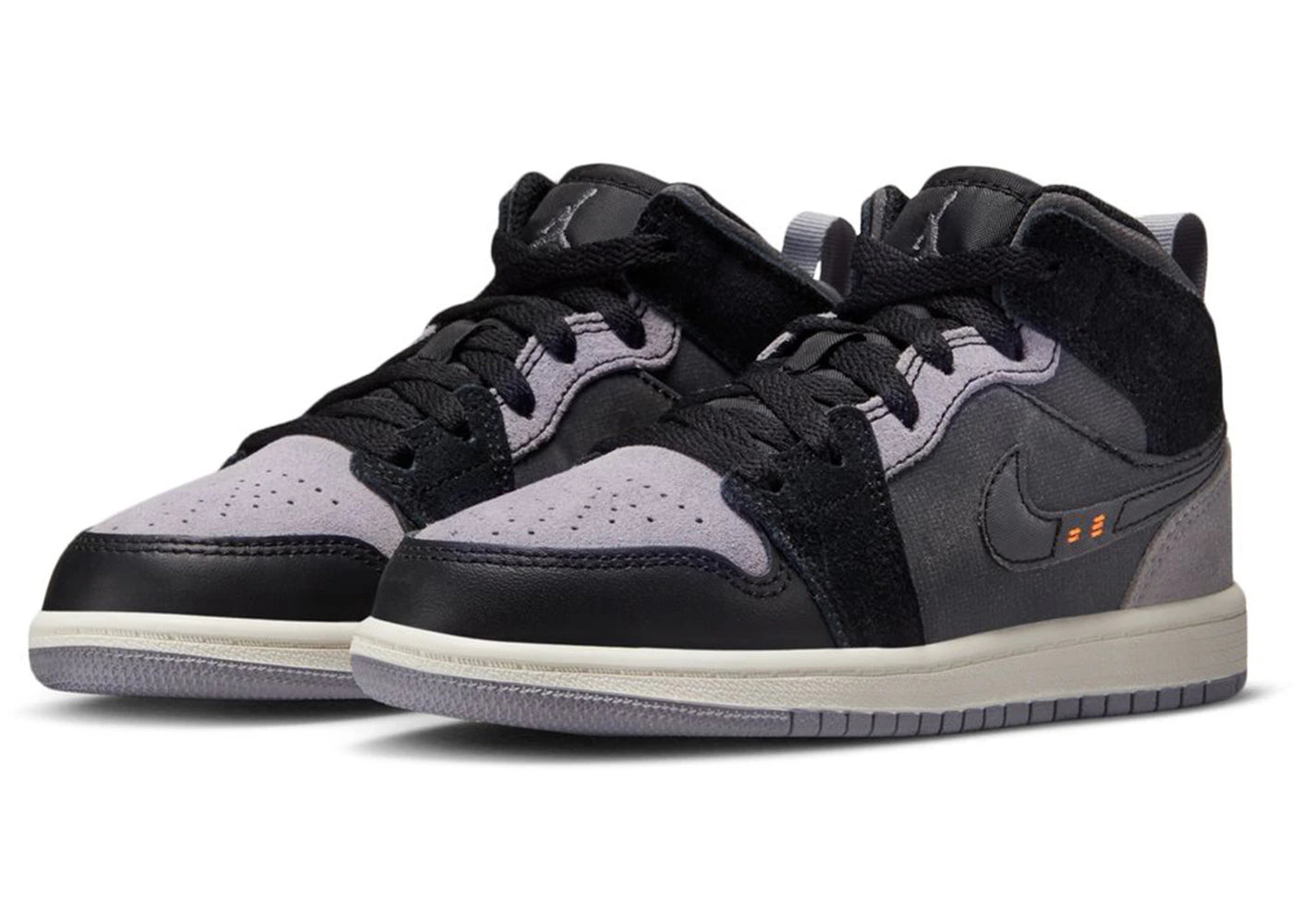 Jordan 1 Mid SE Craft Inside Out Black (PS) - vue secondaire B