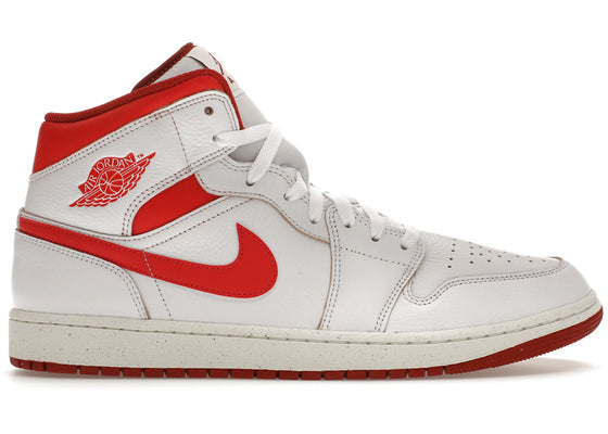 Jordan 1 Mid SE Dune Red sneakers - authentic Jordan shoes