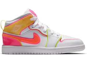 Jordan 1 Mid SE Edge Glow (PS) - authentic Jordan sneakers
