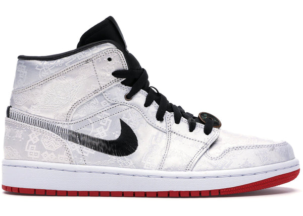 Jordan 1 Mid SE Fearless Edison Chen CLOT sneakers - authentic Jordan shoes