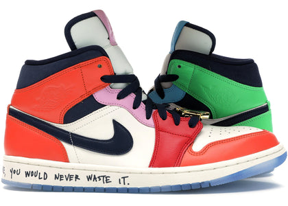 Jordan 1 Mid SE Fearless Melody Ehsani (Women's) - authentic Jordan sneakers