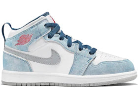 Jordan 1 Mid SE French Blue Light Steel (PS)