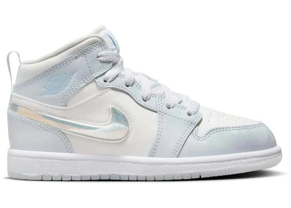 Jordan 1 Mid SE Glitter Swoosh (PS) sneakers - authentic Jordan shoes