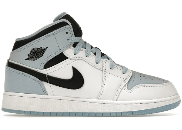 Jordan 1 Mid SE Ice Blue (2023) (GS) sneakers - authentic Jordan shoes