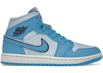 Jordan 1 Mid SE Ice Blue (Women's) - authentic Jordan sneakers