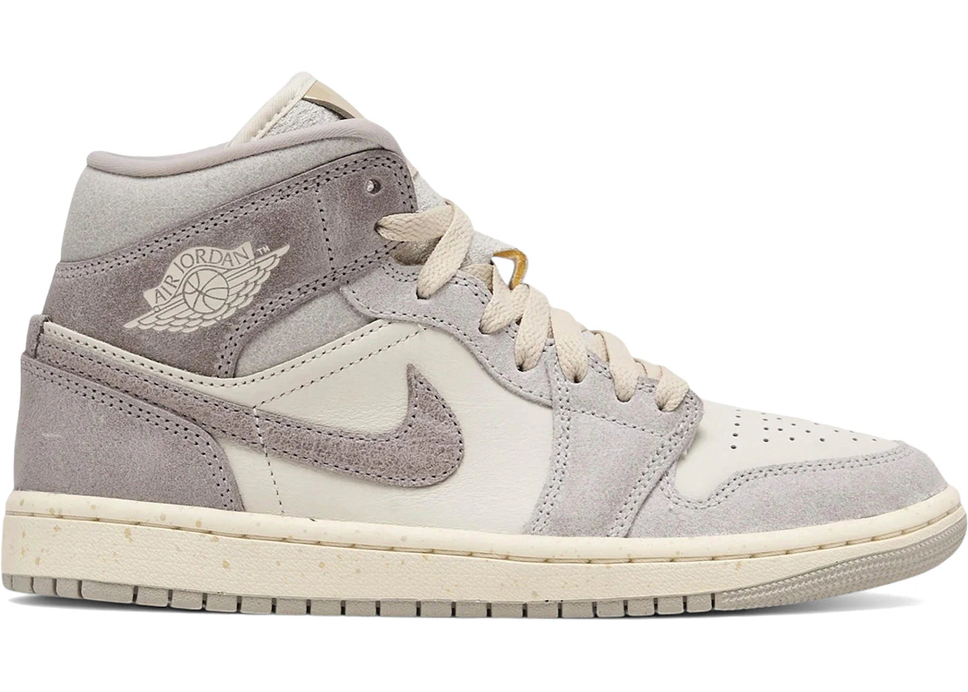Jordan 1 Mid SE Light Iron Ore Enigma Stone (Women's) - vue 360