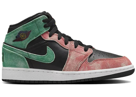 Jordan 1 Mid SE MJ's Playground (GS) sneakers - authentic Jordan shoes