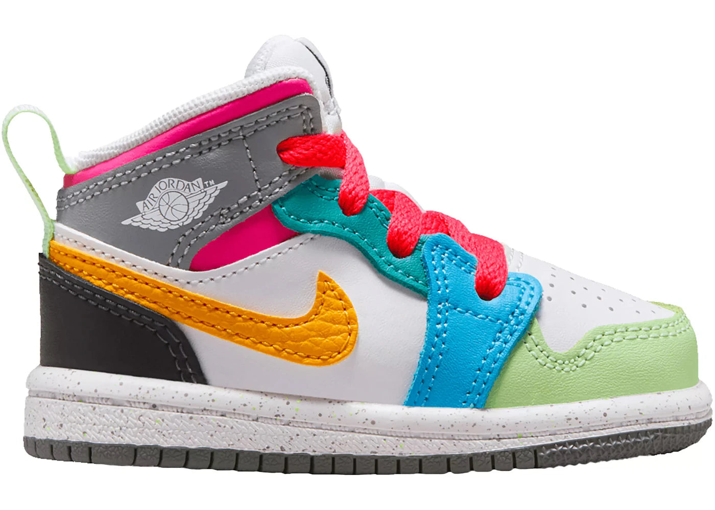 Jordan 1 Mid SE Multi-Color (TD) - vue 360
