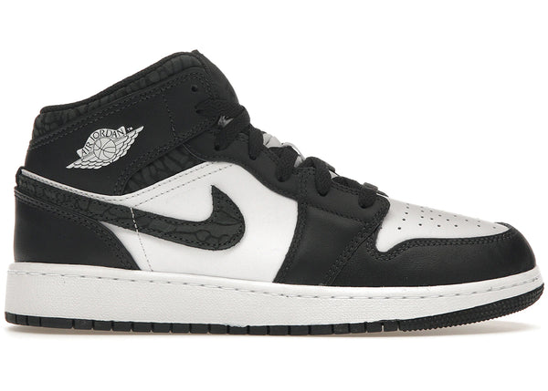 Jordan 1 Mid SE Panda Elephant (GS) sneakers - authentic Jordan shoes